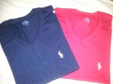 Camisetas Gola em "V" - Varias marcas