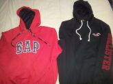 Jaquetas Gap  e Hollister